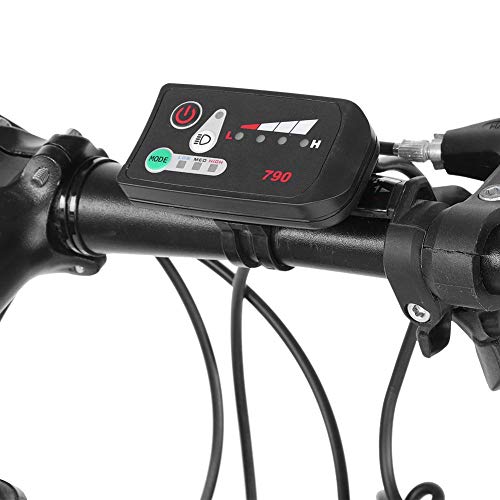 VGEBY1 E-Bici Controlador de Pantalla, Impermeable sin escobillas Controlador eléctrico Panel de Control de visualización de Accesorios de Bricolaje para Bicicleta eléctrica Scooter(24V)