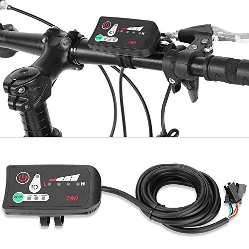 VGEBY1 E-Bici Controlador de Pantalla, Impermeable sin escobillas Controlador eléctrico Panel de Control de visualización de Accesorios de Bricolaje para Bicicleta eléctrica Scooter(24V)