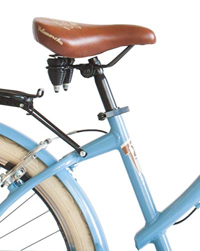 Via Veneto 26"; Sun on The Beach Cruiser Bicicleta Azul Retro Vintage Bici Mujer - Airbici