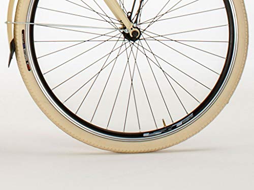 Via Veneto Bicicleta 605 Retro, Aluminio, Mujer, Paseo, Vintage, Color Cremal, by Airbici