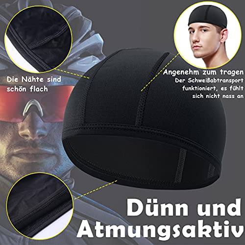 VIAUMBR Gorro de verano para la cabeza, secado rápido, para ciclismo, protección solar, protección contra moscas, transpirable, ligero para ciclismo, correr, remo., Negro , 60