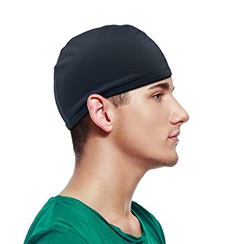 VIAUMBR Gorro de verano para la cabeza, secado rápido, para ciclismo, protección solar, protección contra moscas, transpirable, ligero para ciclismo, correr, remo., Negro , 60