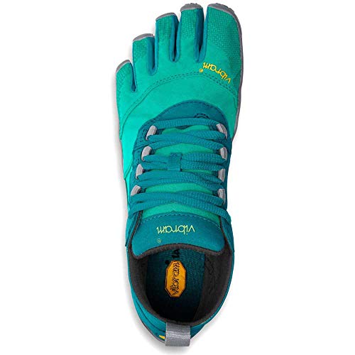 Vibram 19W7403 V-Trek Teal/Grey, Zapatillas Mujer, Blue, 41 EU