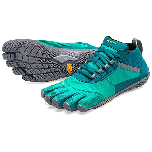 Vibram 19W7403 V-Trek Teal/Grey, Zapatillas Mujer, Blue, 41 EU