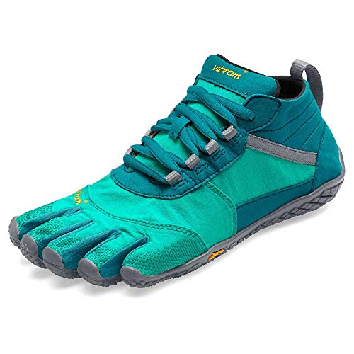 Vibram 19W7403 V-Trek Teal/Grey, Zapatillas Mujer, Blue, 41 EU