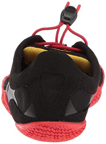 Vibram Five Fingers 18m0701 KSO EVO, Cross Trainer Hombre, Negro y Rojo, 38 EU