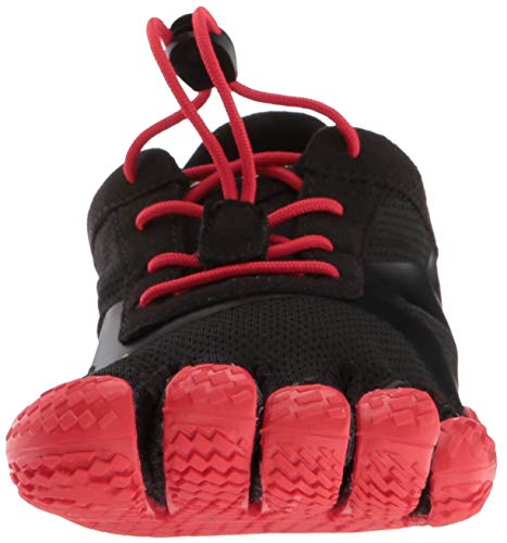 Vibram Five Fingers 18m0701 KSO EVO, Cross Trainer Hombre, Negro y Rojo, 38 EU