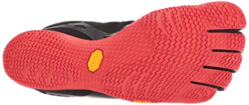 Vibram Five Fingers 18m0701 KSO EVO, Cross Trainer Hombre, Negro y Rojo, 38 EU