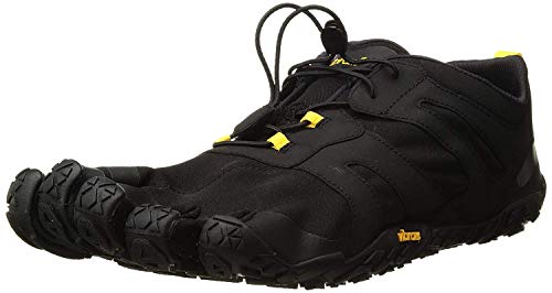 Vibram Fivefingers 19m7601 V 2.0, Zapatillas de Trail Running Hombre, Negro y Amarillo, 43 EU