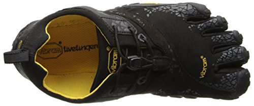 Vibram FiveFingers Spyridon Mr, Zapatillas Mujer, Black (Black/Grey), 37