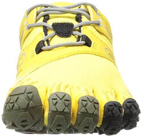 Vibram FiveFingers V-Trail, Zapatillas de Running para Asfalto Mujer, Amarillo (Yellow/Black), 36 EU