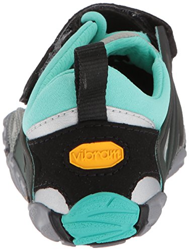 Vibram Fivefingers V-Train, Zapatillas de Deporte Mujer, Gris (Grey/Black/Aqua Grey/Black/Aqua), 38 EU