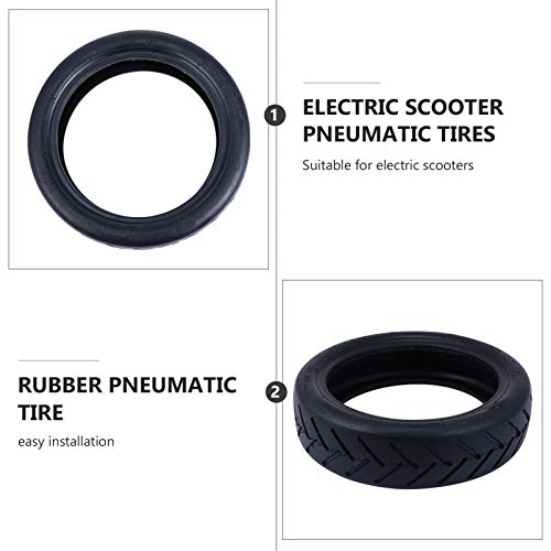 VICASKY 4 Piezas Compatibles para Xiaomi Mi M365 Neumático de Scooter Eléctrico Tubos Internos de Repuesto Rueda de Scooter Accesorios de Neumático Sólido 8. 5 Pulgadas