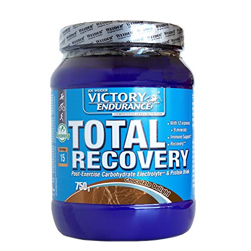 Victory Endurance Total Recovery Chocolate. Maximiza la recuperación después del entrenamiento. Enriquecido con electrolitos y vitaminas. Sabor Chocolate (750 g)