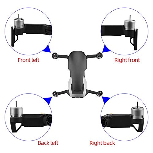 VIKEP Ajuste para DJI MAVIC APERTURADA APERTURADA APARTADA IZQUIERDA ARR ARMO DE MOTOR DE MOTOR DE MOTOR NEGRO AJUSTE PARA ARRIBLE DE AIRE MAVIC PIEZAS DE RECAMBIO DE RECAMBIO DE RECAMBIO Accesorios d