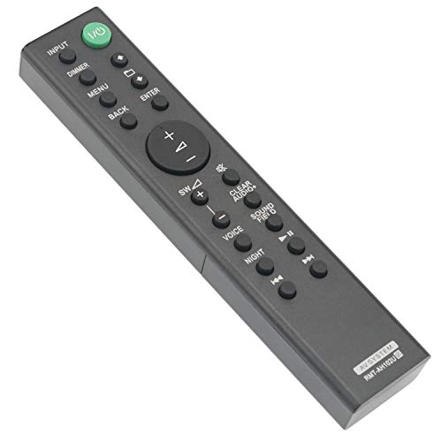 VINABTY Reemplazo del Control Remoto RMT-AH102U Compatible con Sony SACT390 SA-WRT3 SS-RT3 HT-RT3 Barra de Sonido Base de Sistema de AV