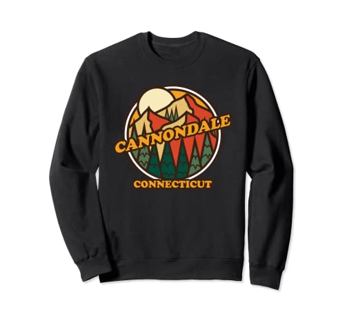 Vintage Cannondale Connecticut Mountain Senderismo recuerdo Sudadera