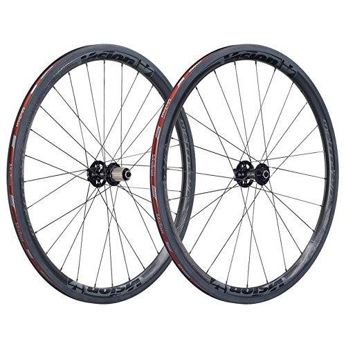 Vision vt7100154bkg METRON 40 Disc Shimano Ruedas, Gris, 11 velocidades