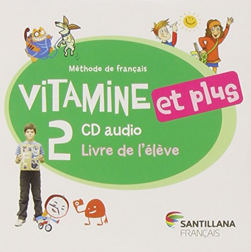 VITAMINE ET PLUS 2 LIVRE ELEVE + CD + CD DICT - 9788492729937