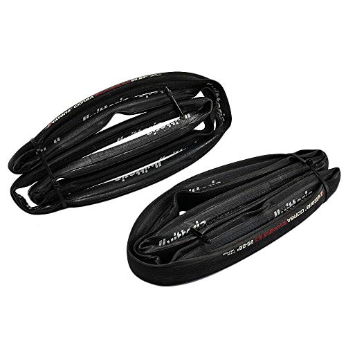 Vittoria Corsa G2.0 Graphene Tubular Tire 700x25C, Black, VT1976