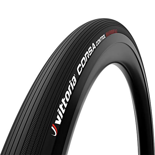 Vittoria Cub. Corsa Control 28-622 G2.0 Cubiertas Ciclismo, Adultos Unisex, Negro (Negro), Talla Única