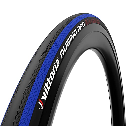 Vittoria Cub. Rubino Pro IV 25-622 G2.0 Cubiertas Ciclismo, Adultos Unisex, Multicolor (Azul Negro), Talla Única