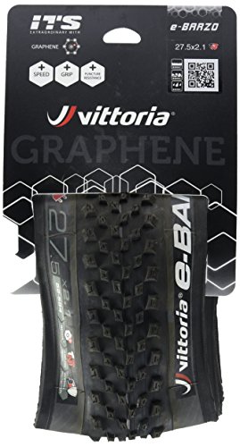 Vittoria E- Barzo Cubierta de MTB, Unisex Adulto, Negro, 27.5 x 2.10