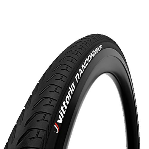 Vittoria Randonneur Neumático para Bicicleta, Unisex, Negro, 700 x 28C