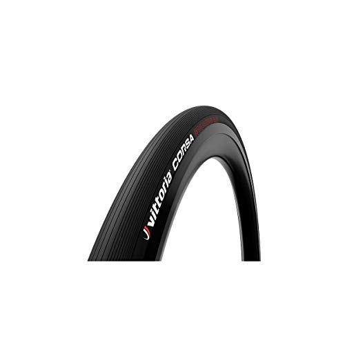 Vittoria Tub.Corsa 25-28 G2.0 Ruedas Ciclismo, Adultos Unisex, Negro (Negro)