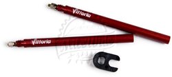 Vittoria - valvola rimovibile in alluminio 2 pz 60 mm - vittoria - 1615rv0260222bl