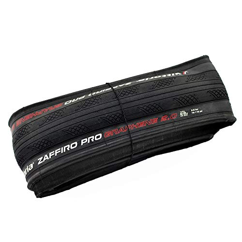 Vittoria Zaffiro Pro G2.0 Graphene Folding Clincher Tire 700x28C, Black, 2 Tire, VT2093