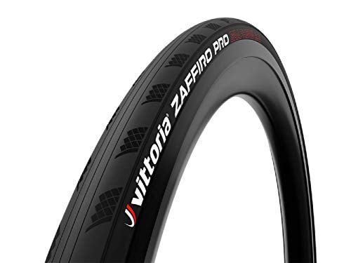 Vittoria Zaffiro Pro Neumático para Bicicleta, Unisex Adulto, Negro, 28