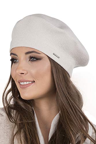 Vivisence Boina Invernal para Mujeres 7005, Hecho En La UE, Beige,Talla Única