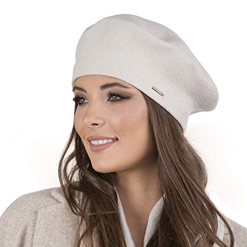 Vivisence Boina Invernal para Mujeres 7005, Hecho En La UE, Beige,Talla Única