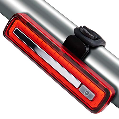 Volcano Eye Luz LED Trasera Bicicleta Luces Traseras para Bici Ultra Brillo USB Recargable Luz Trasera Potente y Impermeable Usado en Casco Mochila Bicicleta de Montaña Advertencia Seguridad