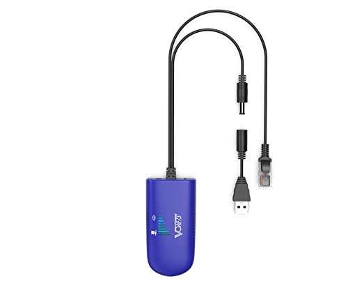 VONETS VAP11G-300 Mini 2.4GHz WiFi Puente WLAN Repetidor Adaptador Ethernet Extensor Amplificador de señal Punto de Acceso Wireless RJ45 DC/USB Alimentación para Dispositivo de Red DVR