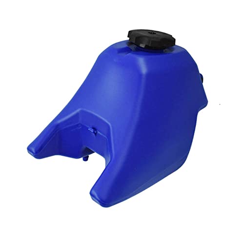 Wai Danie Kit de conjunto de tanque de asiento guardabarros plástico azul Compatible con Yamaha PW50 PW 50 Dirt Pit Bike