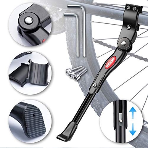 WATSABRO Soporte para bicicleta Soporte universal para bicicleta ajustable Bicicleta de carretera Bicicleta de montaña con diámetro de rueda 24 - 28 pulgadas