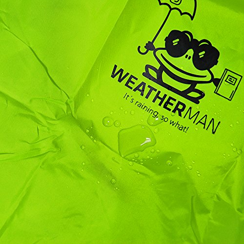 WeatherMan Funda de Mochila niños cartera I Protector De Lluvia, Impermeable I Escuela, kindergarten, parvulario