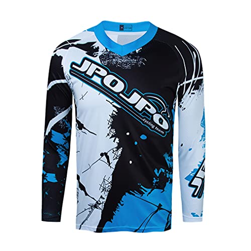 weimostar Ciclismo Jersey Hombres MTB Motocross Gear Downhill Racing Shirt Mountain Bike Wear