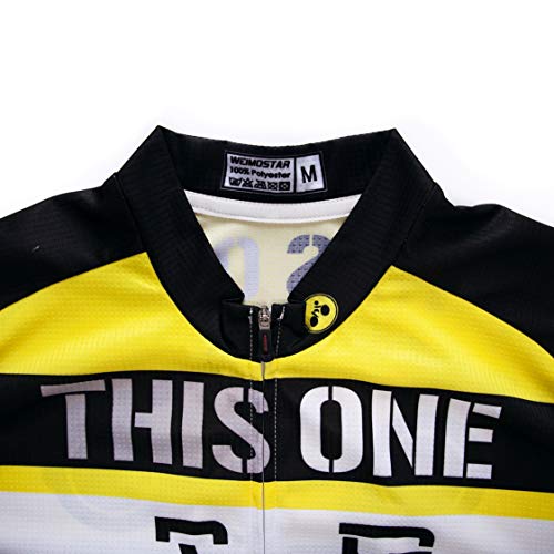 Weimostar Team - Maillot de ciclismo para hombre, manga corta, transpirable, camiseta para MTB