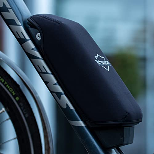 Wheeloo - Funda protectora para bicicleta eléctrica Bosch Ebike contra el frío y la suciedad I Powerpack 300/400/500 CX/Performance/Active-Line
