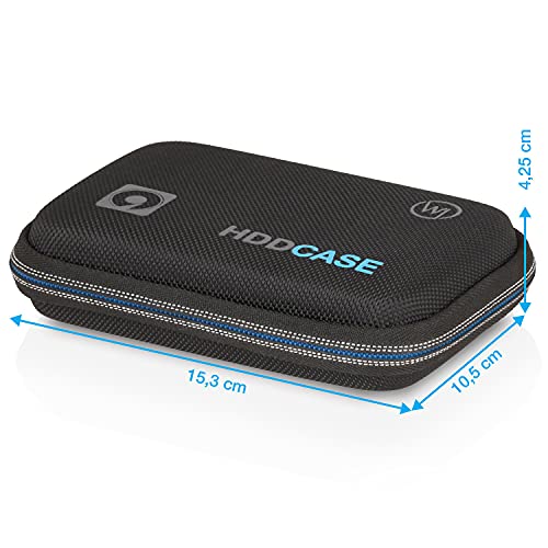 Wicked Chili Funda Protectora Compatible con Bosch Nyon 2021 Ordenador de Bicicleta, Bolsa Protectora para Sistema de navegación, Case para aparatos electrónicos (con Compartimento para Accesorios)