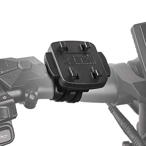Wicked Chili - Soporte para bicicleta con 4 garras (compatible con iGrip, HR Herbert Richter, QuickFix, Teasi, Tahuna/bicicleta manillar de bicicleta (plano y ligero, 20 g)