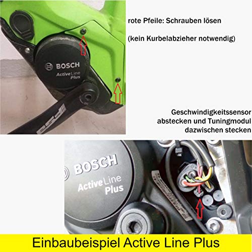 Wiesel E-Bike Tuning para Bosch Active Line | Performance Line | CX eBikes