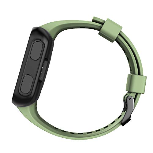 WIIKAI Compatible con Garmin Forerunner 35 Correas para Relojes, Correa de Pulsera de Reemplazo(Ejército Verde).