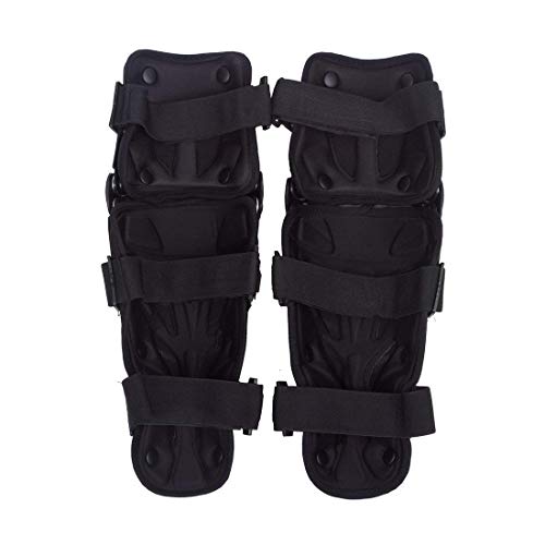 WILDKEN Adultos Rodilleras Moto Enduro Espinillera Motocross Protección de Rodilla Corporal Protector Rodilla Motocicleta Bicicleta para Protector Caballero al Aire Libre ( Negro Fresco )