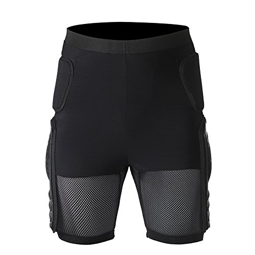 WILDKEN Pantalones Protectores de esquí para Motocicleta, Protectores de Cuerpo Resistente para Motocicleta, Motocicleta, Carreras, Bicicleta, para Hombres y Mujeres (M)