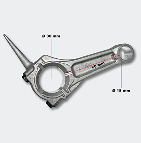 WilTec Recambio biela LIFAN para Motor de Gasolina de 6,5 CV