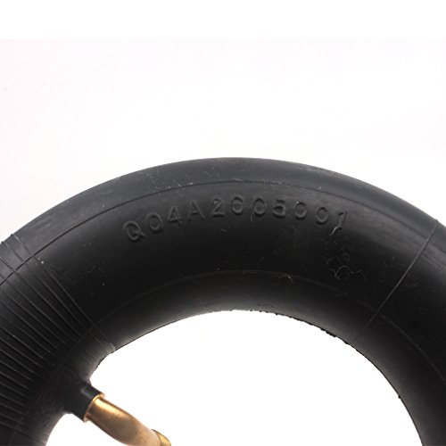 Wingsmoto - Cámara de aire interior de goma butilo 200 x 50 mm con válvula acodada para patinete Razor e100 e200 Schwinn Mongoose Bladeze